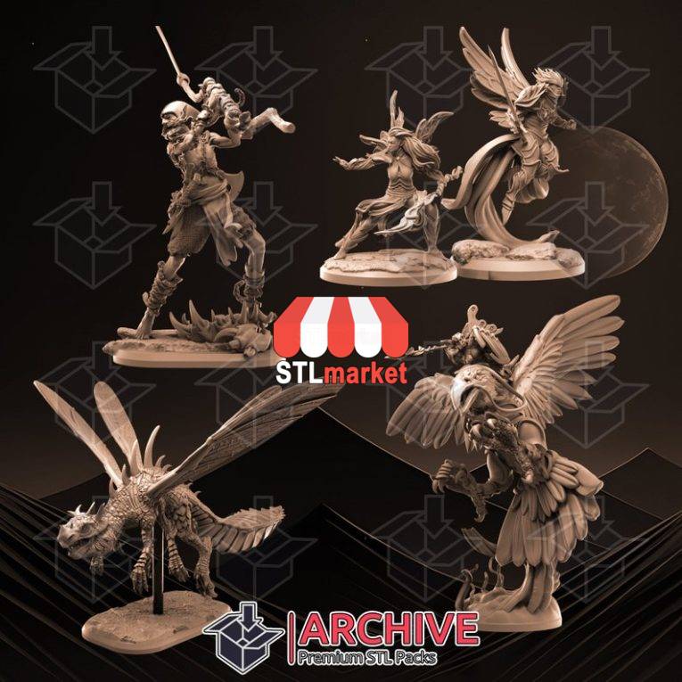 Bizarre-World-STL-Pack-for-DnD-Dungeons-and-Drago_5