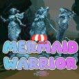 Mermaid Warrior Figure STL Model-DnD Miniature (Supported and Unsupported)
