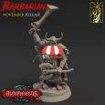 Barbarians STL Pack (DnD Miniatures) Downloadable