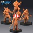 Guild of Thieves Set / City & Thief Encounters STL Pack Downloadable