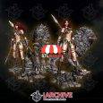 Female Warriors STL Pack – 3D Print Downloadable