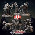 The Town of Justice and Persecution STL Pack DnD Miniatures