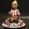 Zelda New Year Cosplay Figure +NSFW 3D Print STL Downloadable