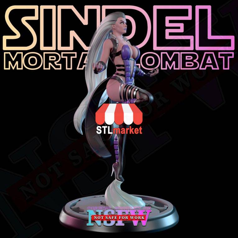 sindel-mortal-kombat-figure-stl-download