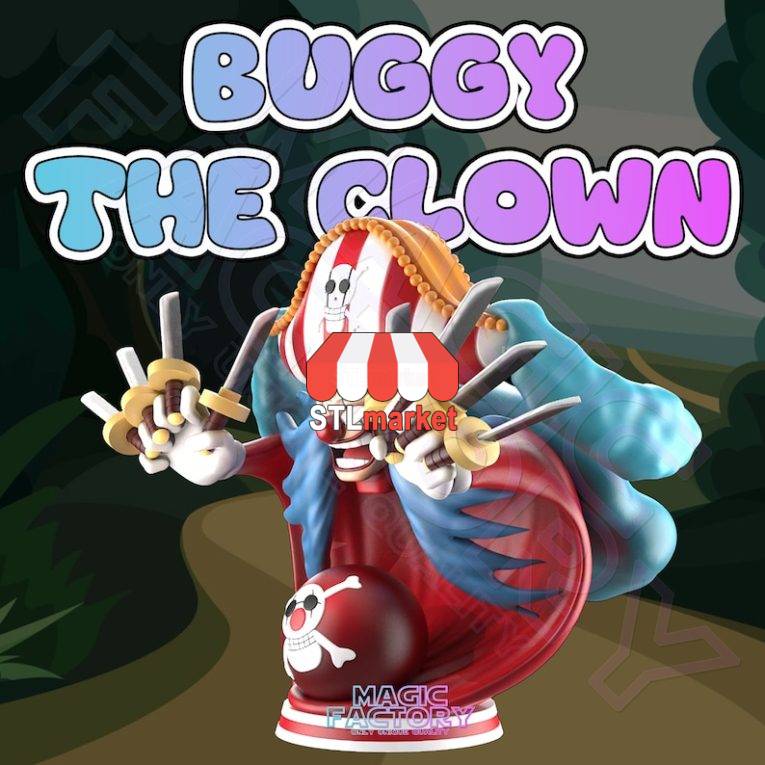 Buggy-The-Clown-Figure-from-One-Piece-STL-Model-fo_2