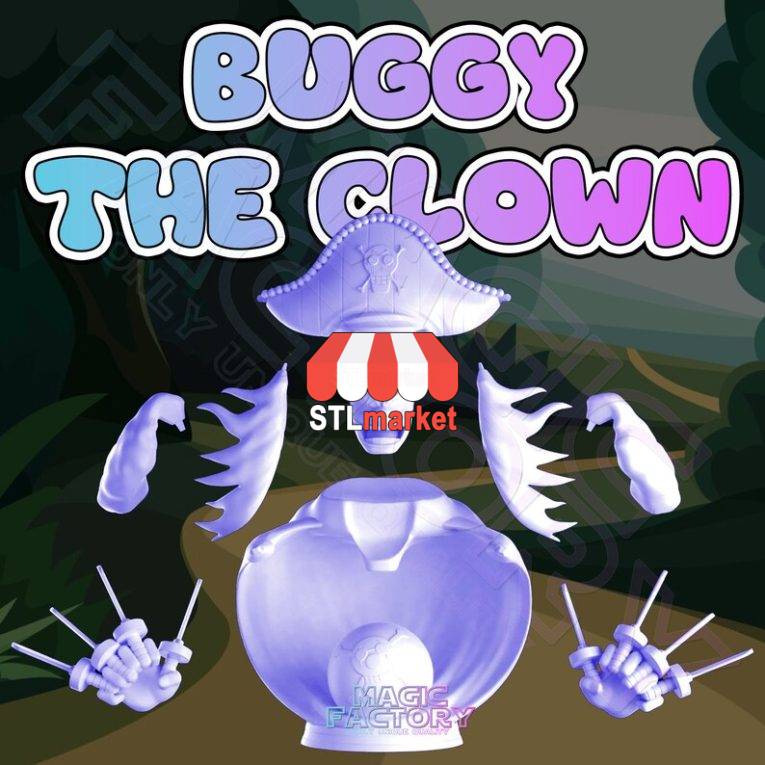 Buggy-The-Clown-Figure-from-One-Piece-STL-Model-fo_5