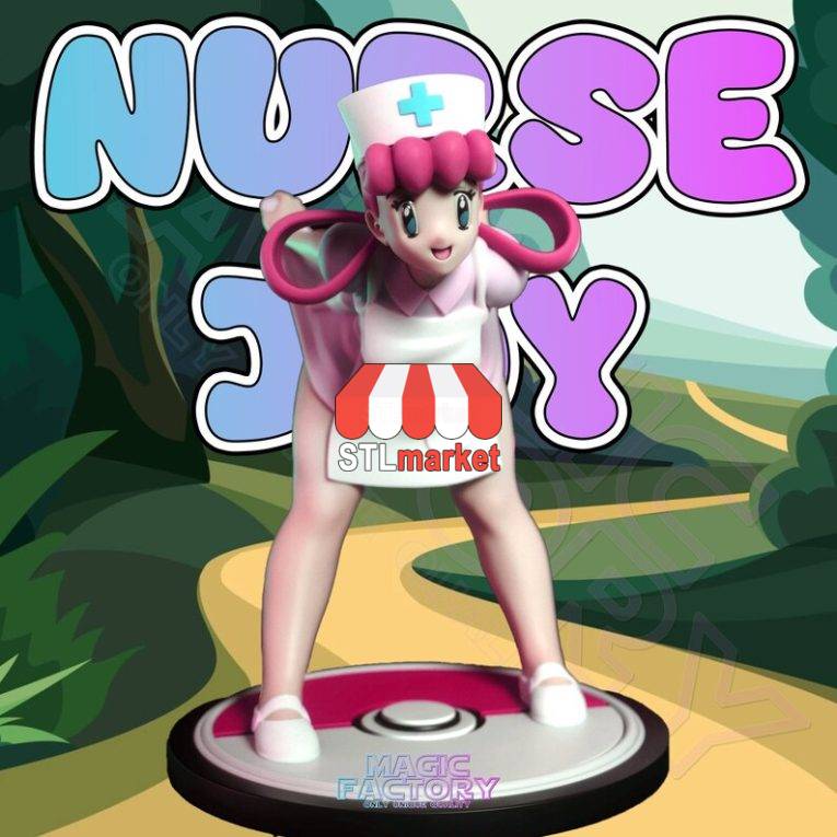 Nurse-Joy-Figure-STL-Model-NSFW-for-3D-Printing-_2