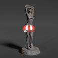 Nude Woman Standing STL Downloadable