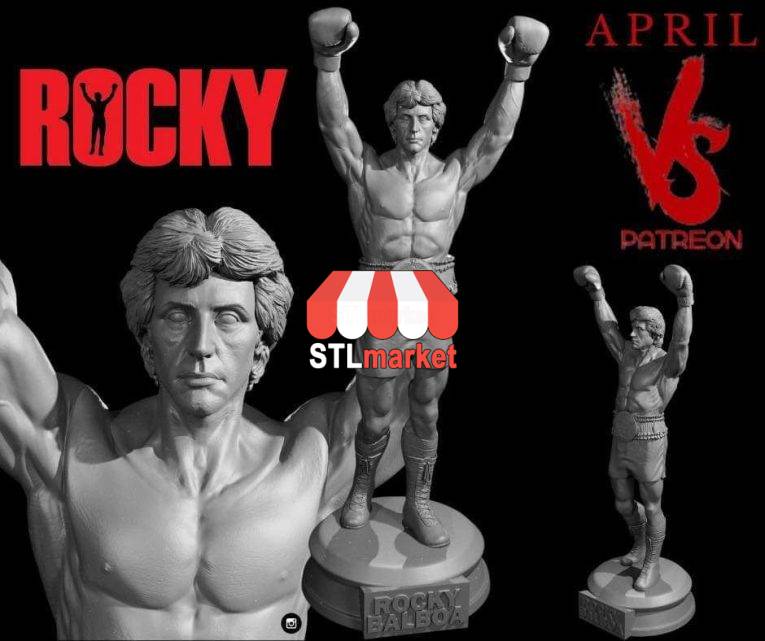 Rocky Balboa STL Download