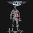 Top Gun Maverick Statue STL Downloadable for 3D Printing