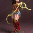 Wonder Woman Print STL for 3D Printing