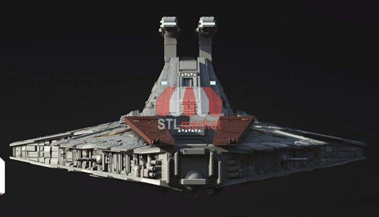 star wars ship stl model 2