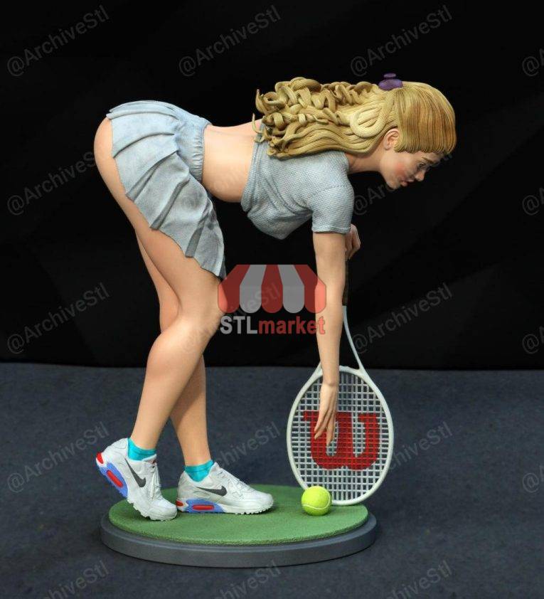 tennis girl sexy stl download