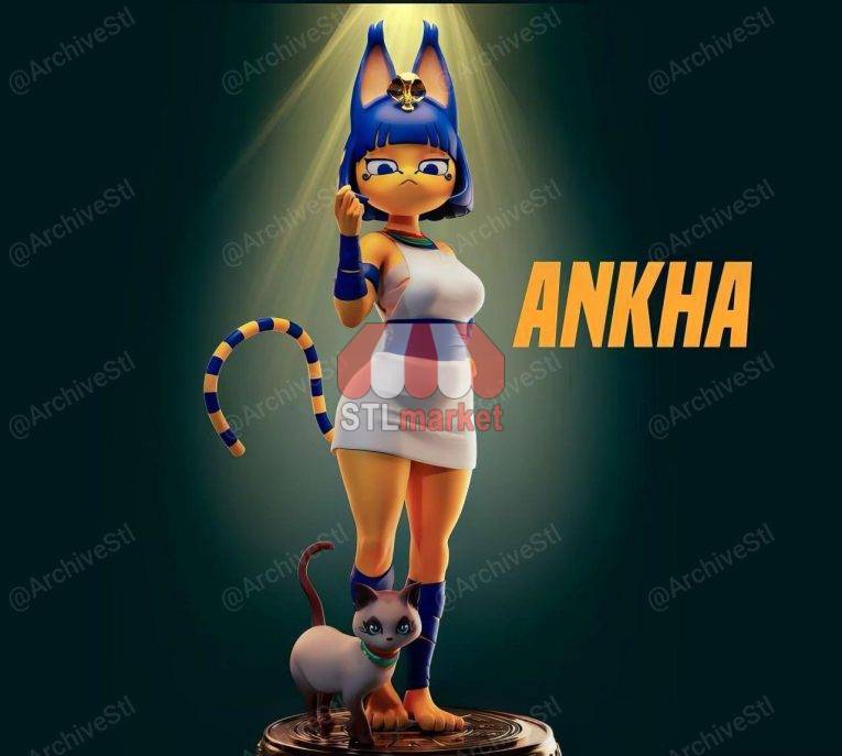 Ankha Animal Crossing stl download